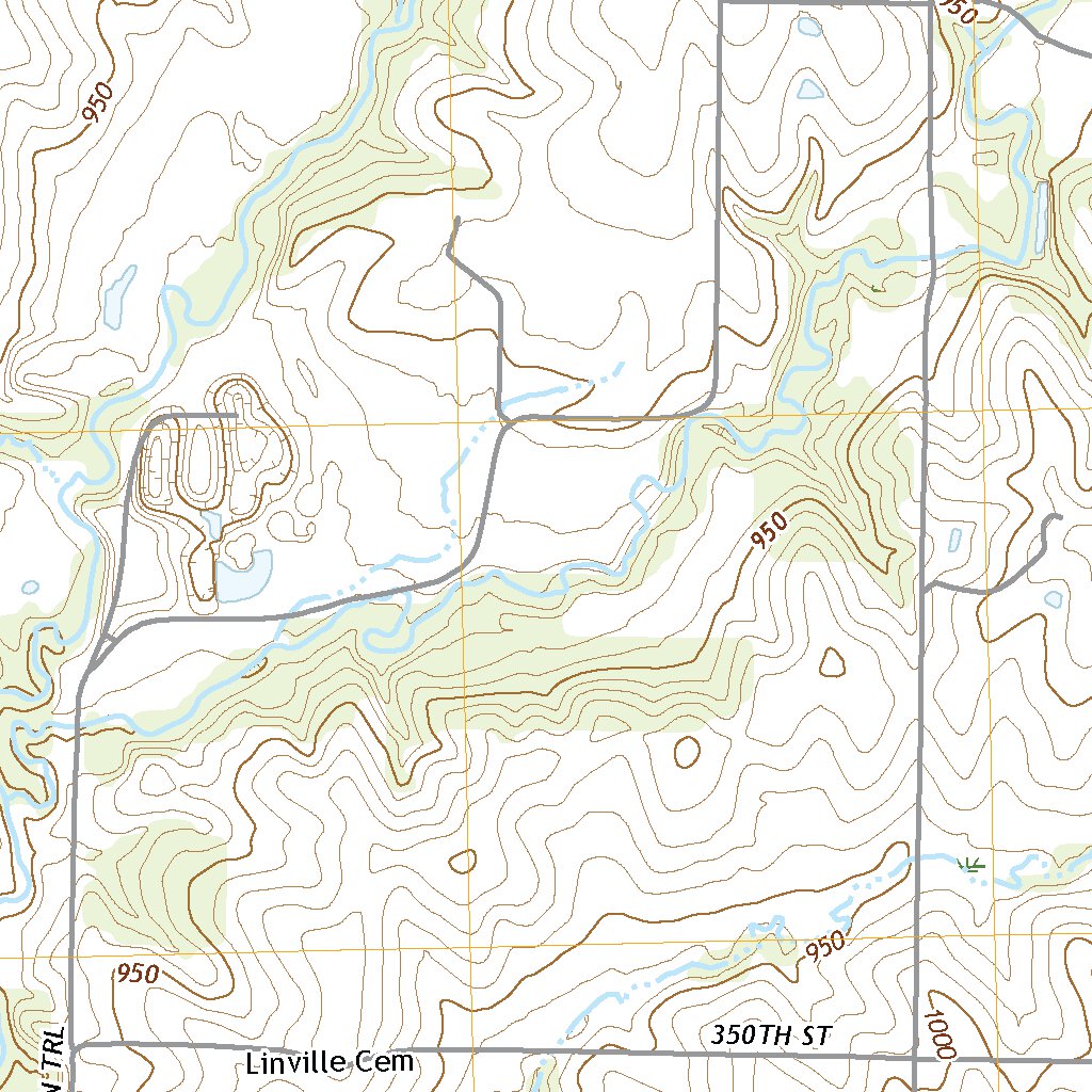 Maitland, MO (2021, 24000Scale) Map by United States Geological Survey Avenza Maps