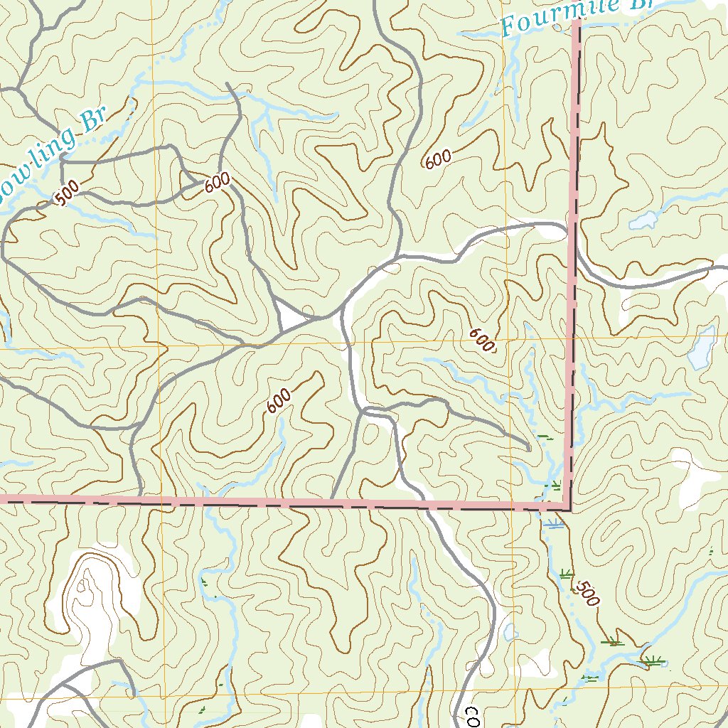 Falkner, MS (2021, 24000Scale) Map by United States Geological Survey Avenza Maps