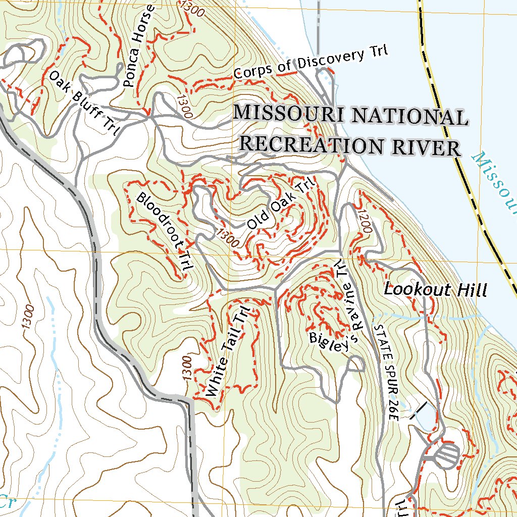 Ponca, NE (2021, 24000Scale) Map by United States Geological Survey