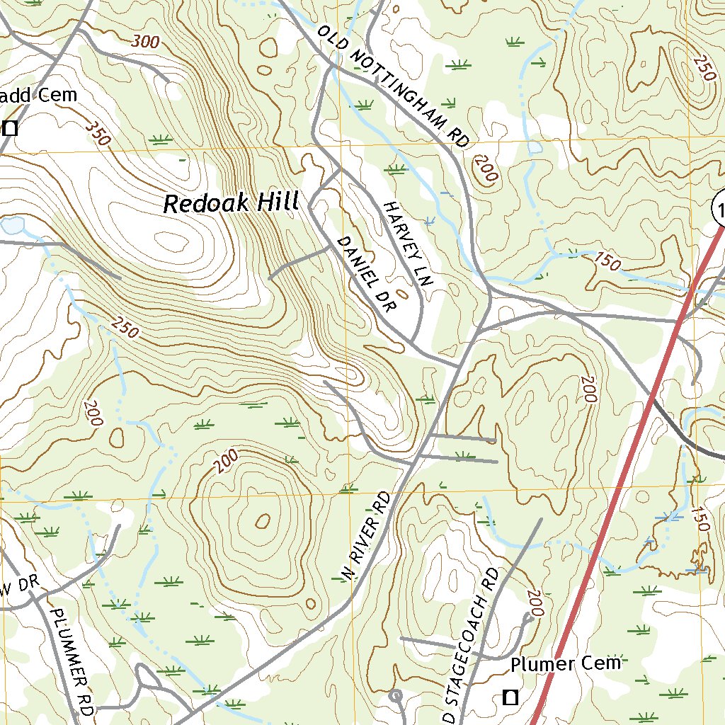 Epping, NH (2021, 24000Scale) Map by United States Geological Survey