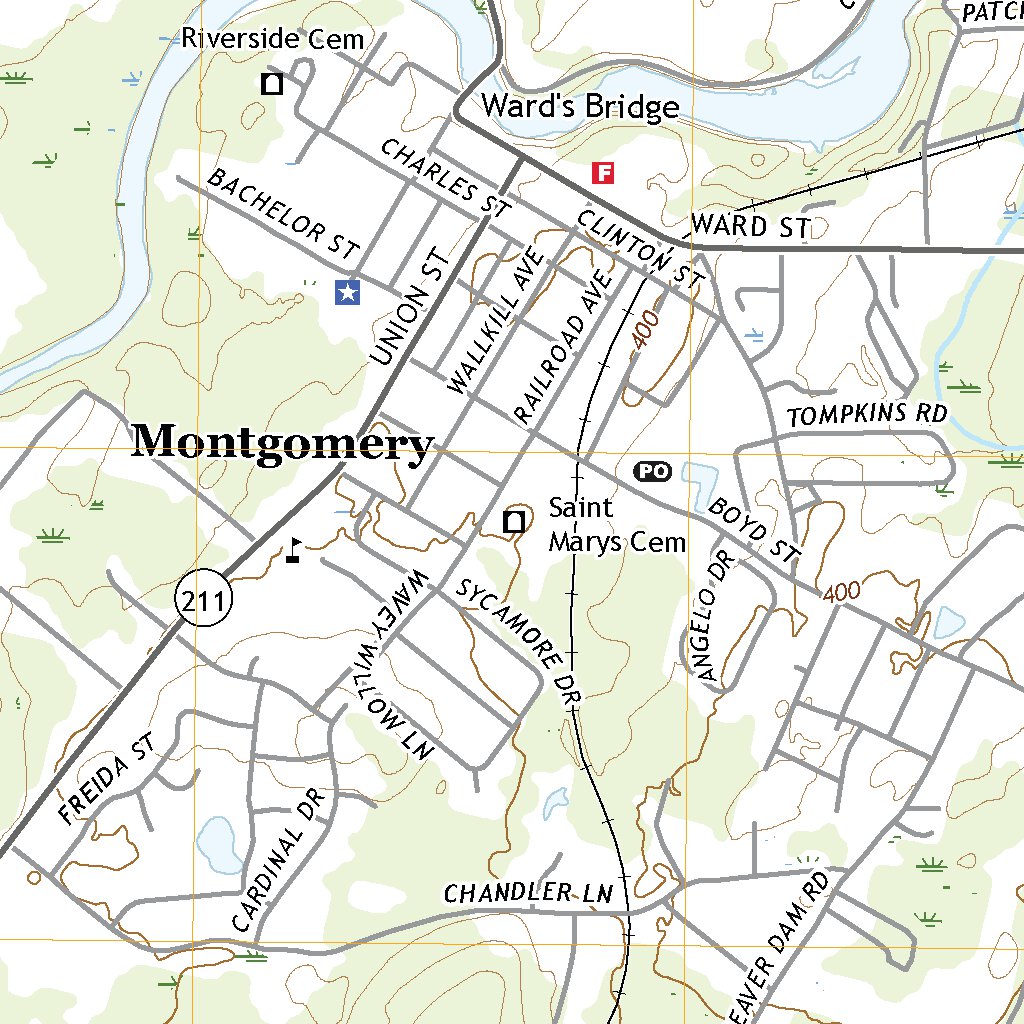 Walden, NY (2019, 24000Scale) Map by United States Geological Survey