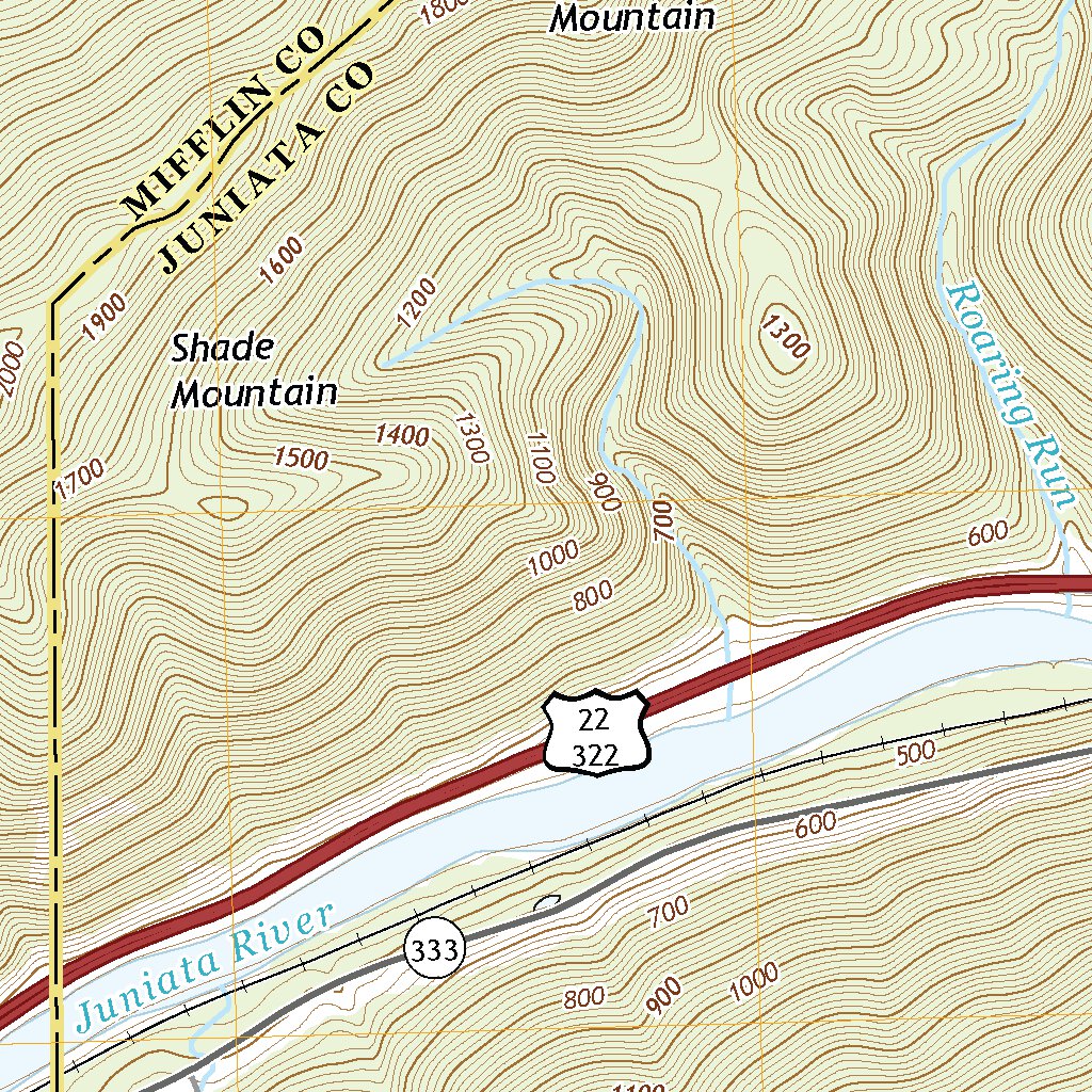 Mifflintown, PA (2019, 24000Scale) Map by United States Geological
