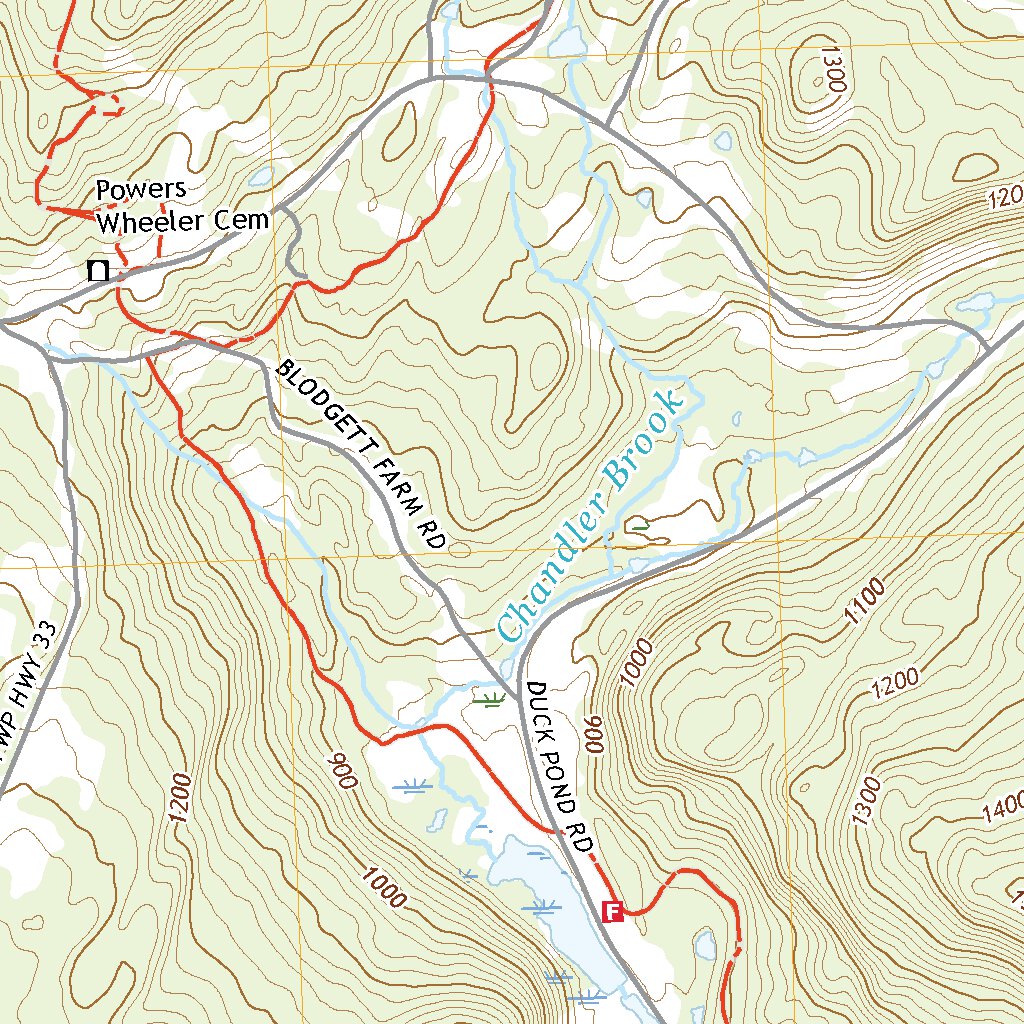 Concord, VT (2021, 24000Scale) Map by United States Geological Survey