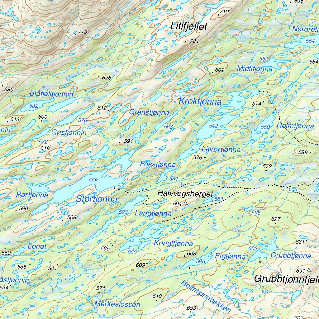 Municipality of Lierne Map by The Norwegian Mapping Authority Avenza Maps