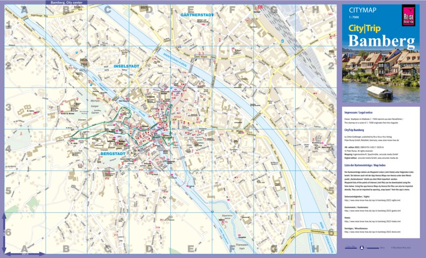 Citymap Bamberg 2022 Map By Reise Know How Verlag Peter Rump GmbH citymap-bamberg-2022-map-by-reise-know-how-verlag-peter-rump-gmbh