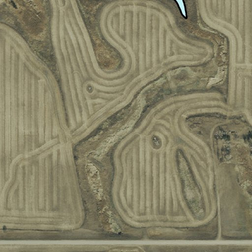 Geier Lake Kidder County Map by North Dakota Game and Fish Department