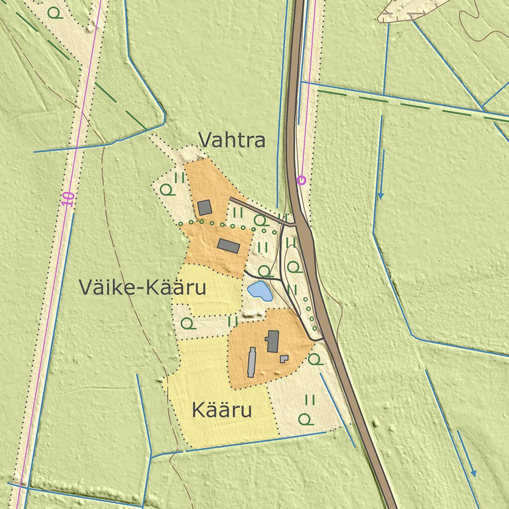 Selja küla, Kehtna vald Map by Maaamet Avenza Maps
