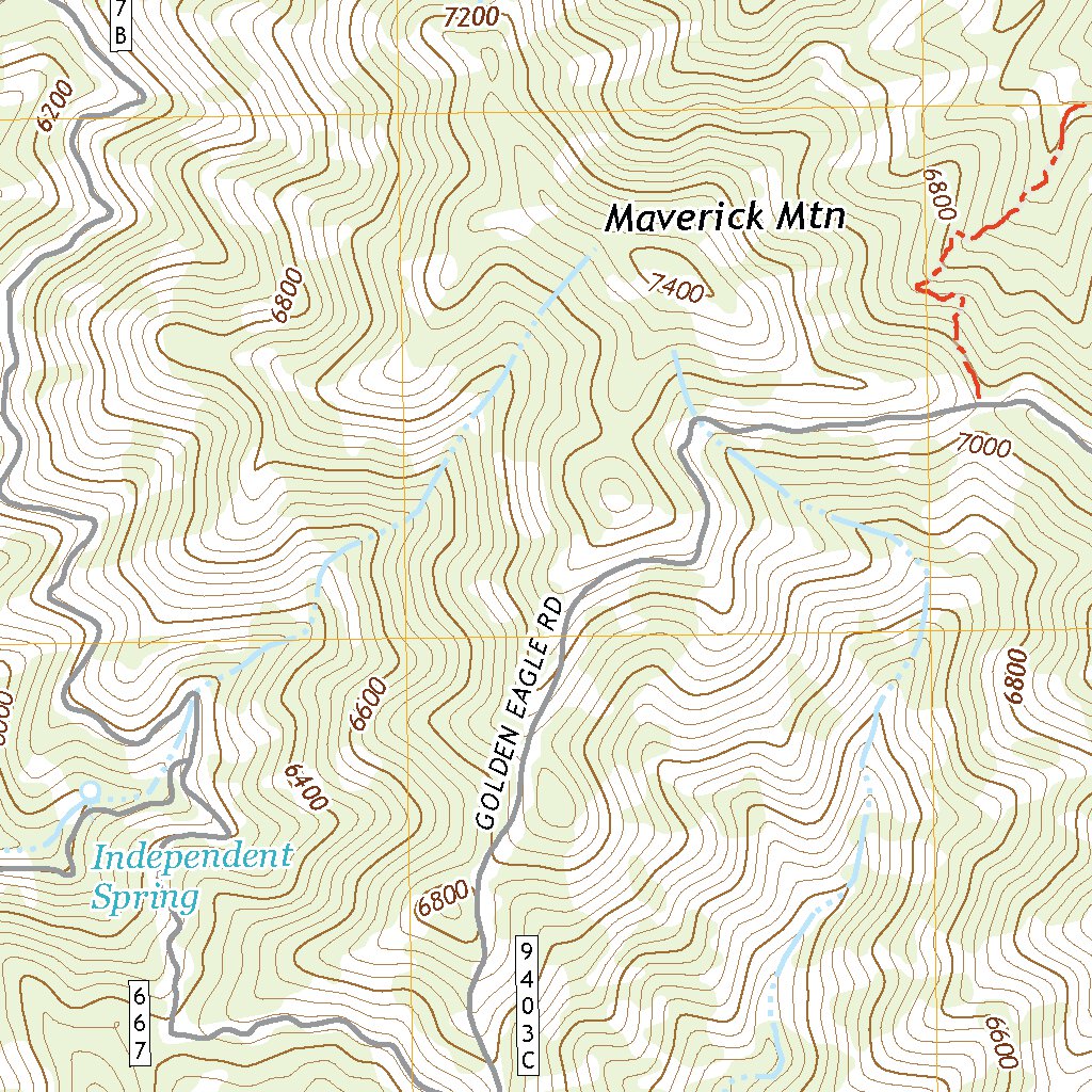 Groom Creek, AZ (2021, 24000Scale) Map by United States Geological