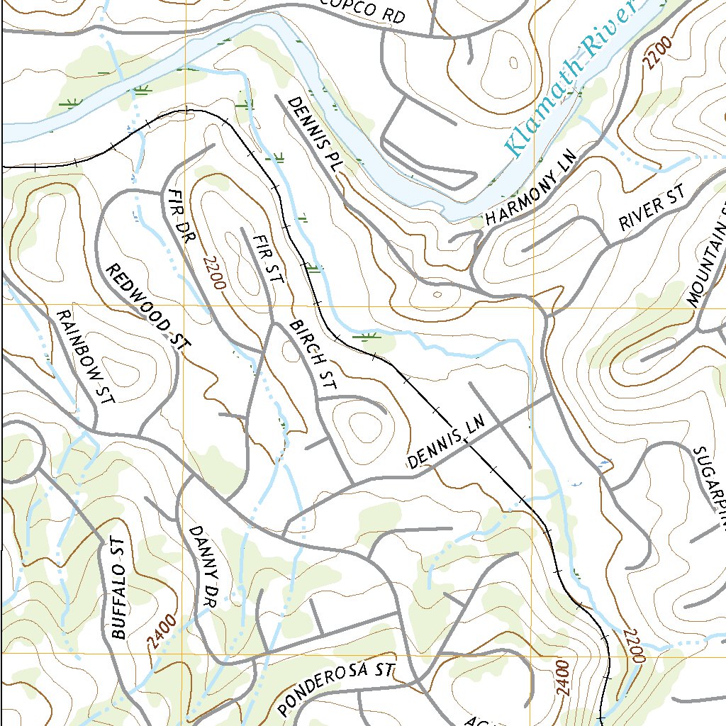 Iron Gate Reservoir, CA (2021, 24000Scale) Map by United States