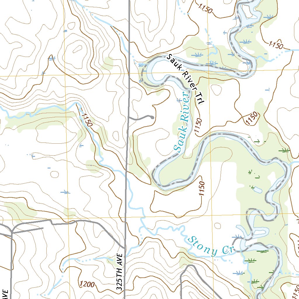 Greenwald, MN (2022, 24000Scale) Map by United States Geological