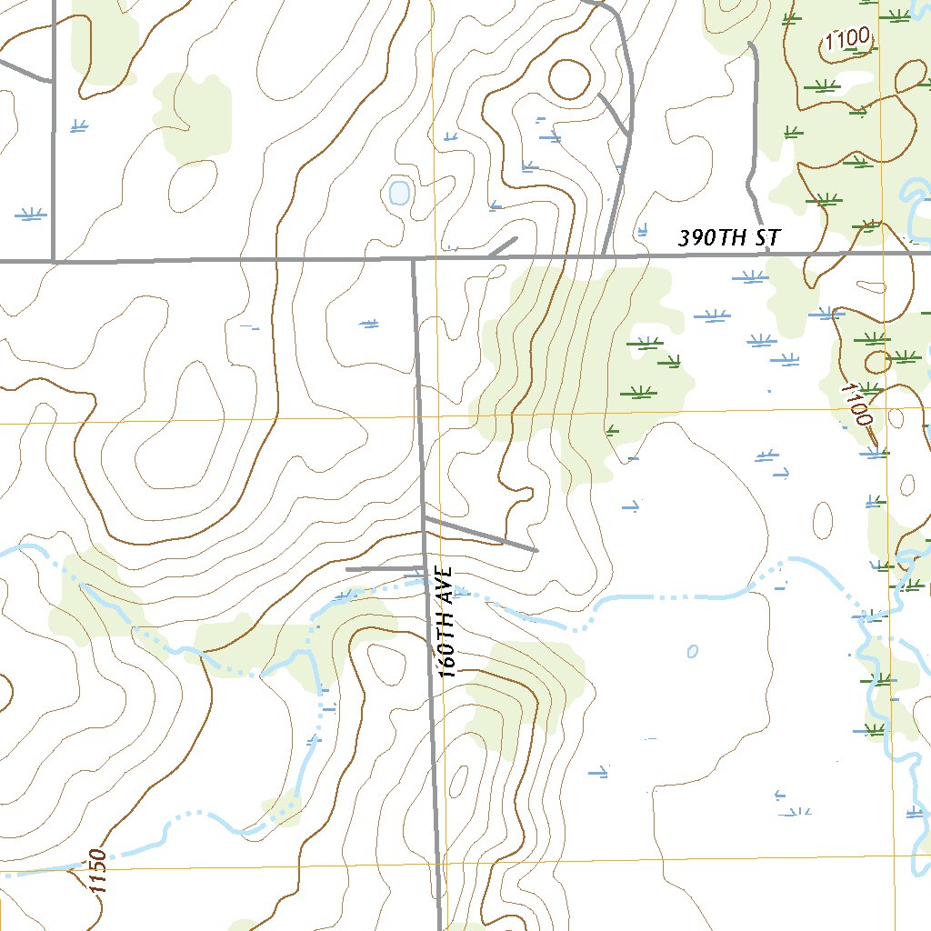 Holdingford, MN (2022, 24000Scale) Map by United States Geological