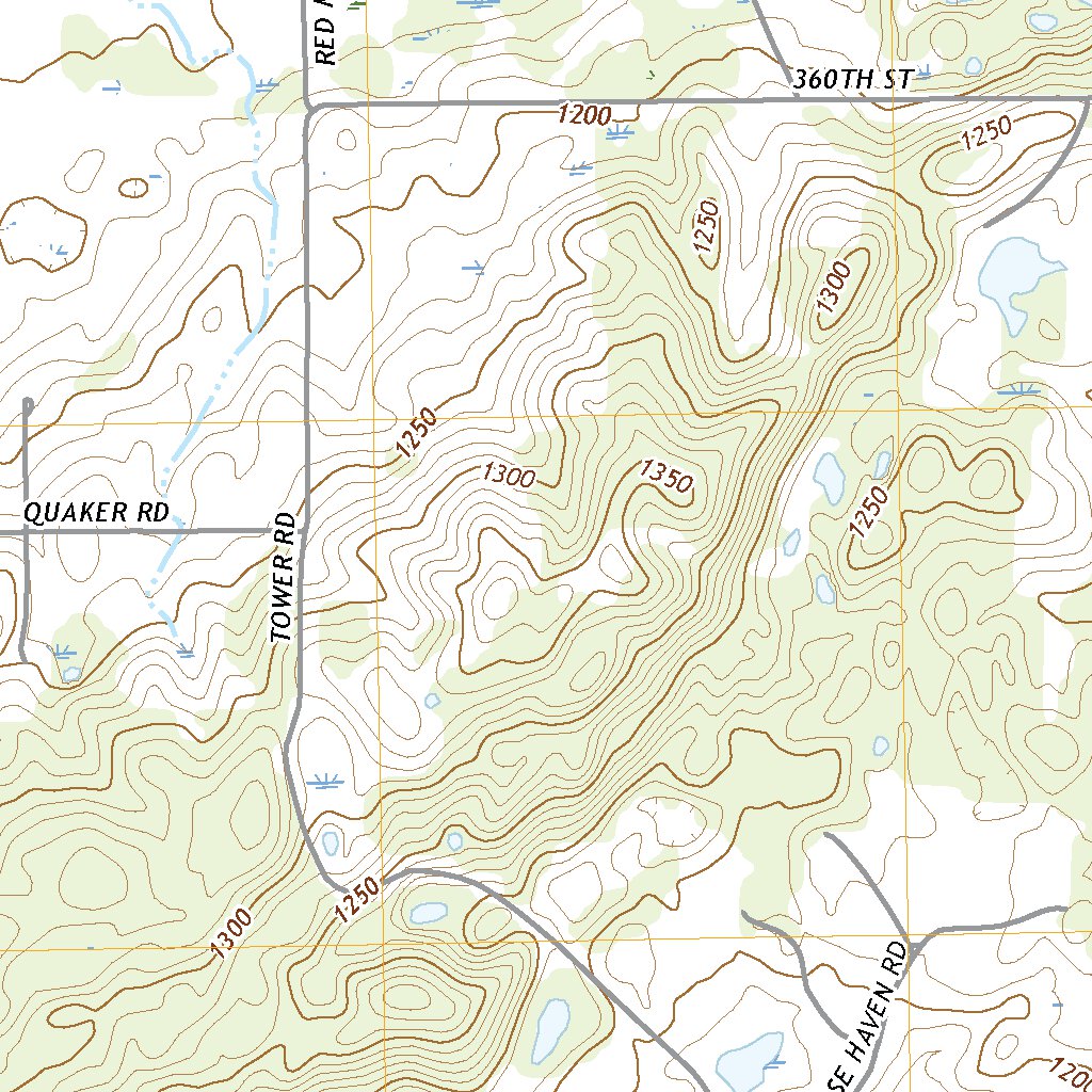 Holdingford, MN (2022, 24000Scale) Map by United States Geological