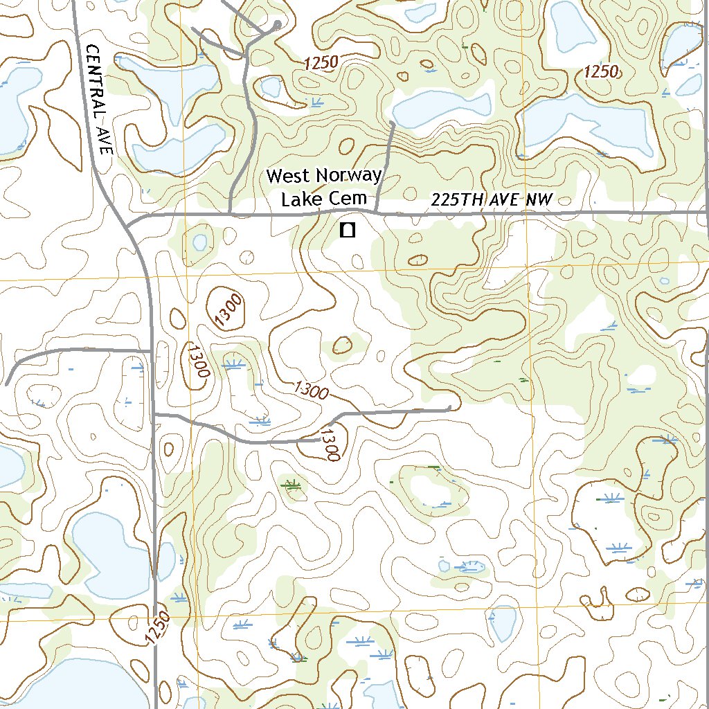 Sunburg, MN (2022, 24000Scale) Map by United States Geological Survey