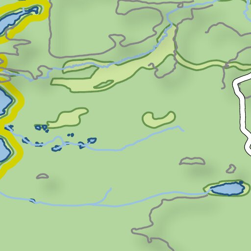 Ontario Nature Reserve ChapleauNemegosenda River Map Bundle by Xavier