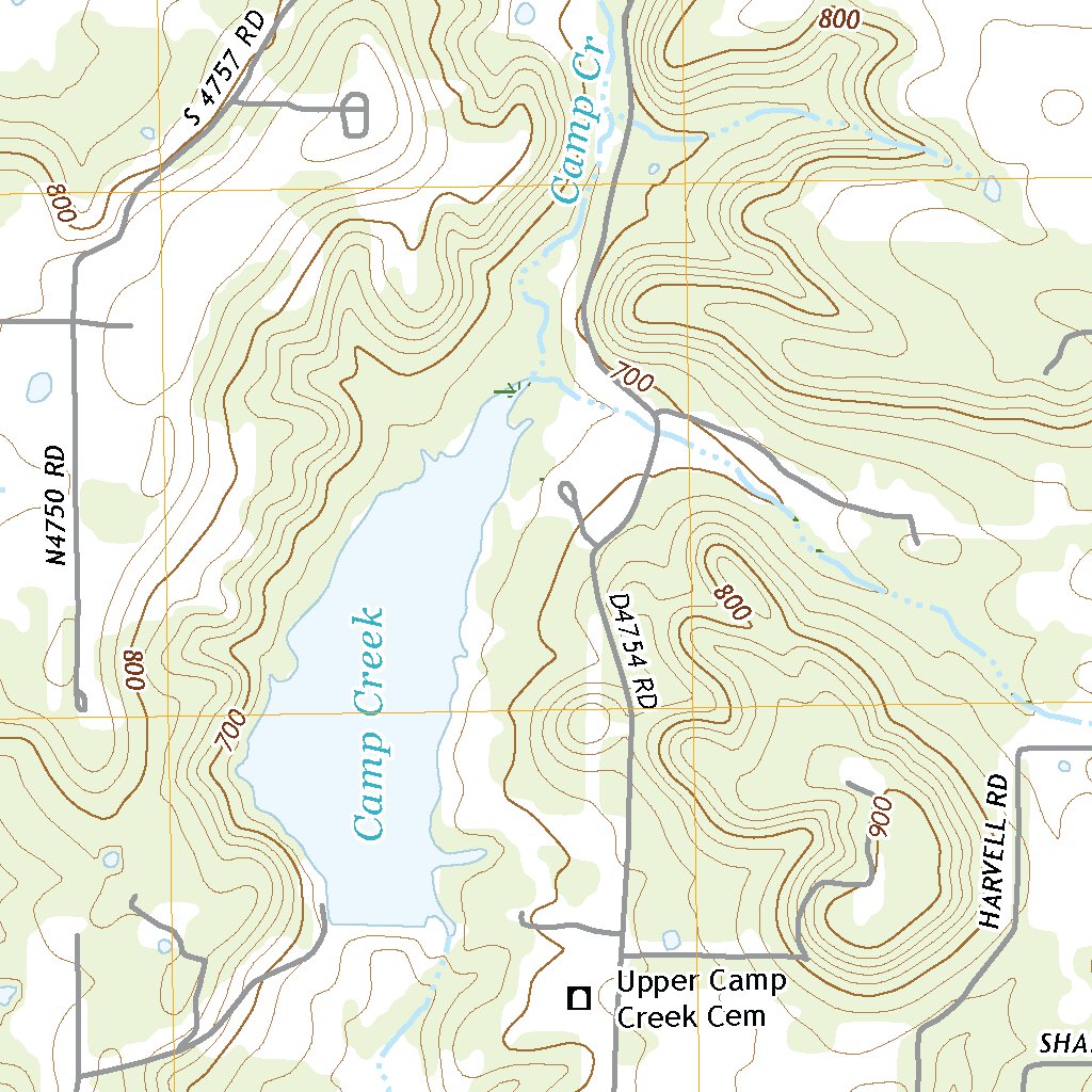 Muldrow, OK (2022, 24000Scale) Map by United States Geological Survey