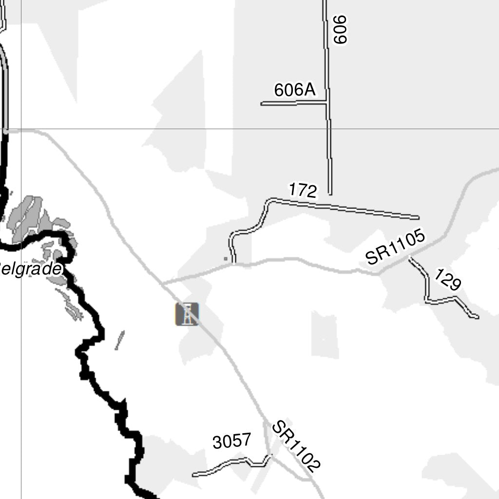 Motor Vehicle Use Map, MVUM, Croatan National Forest by US Forest