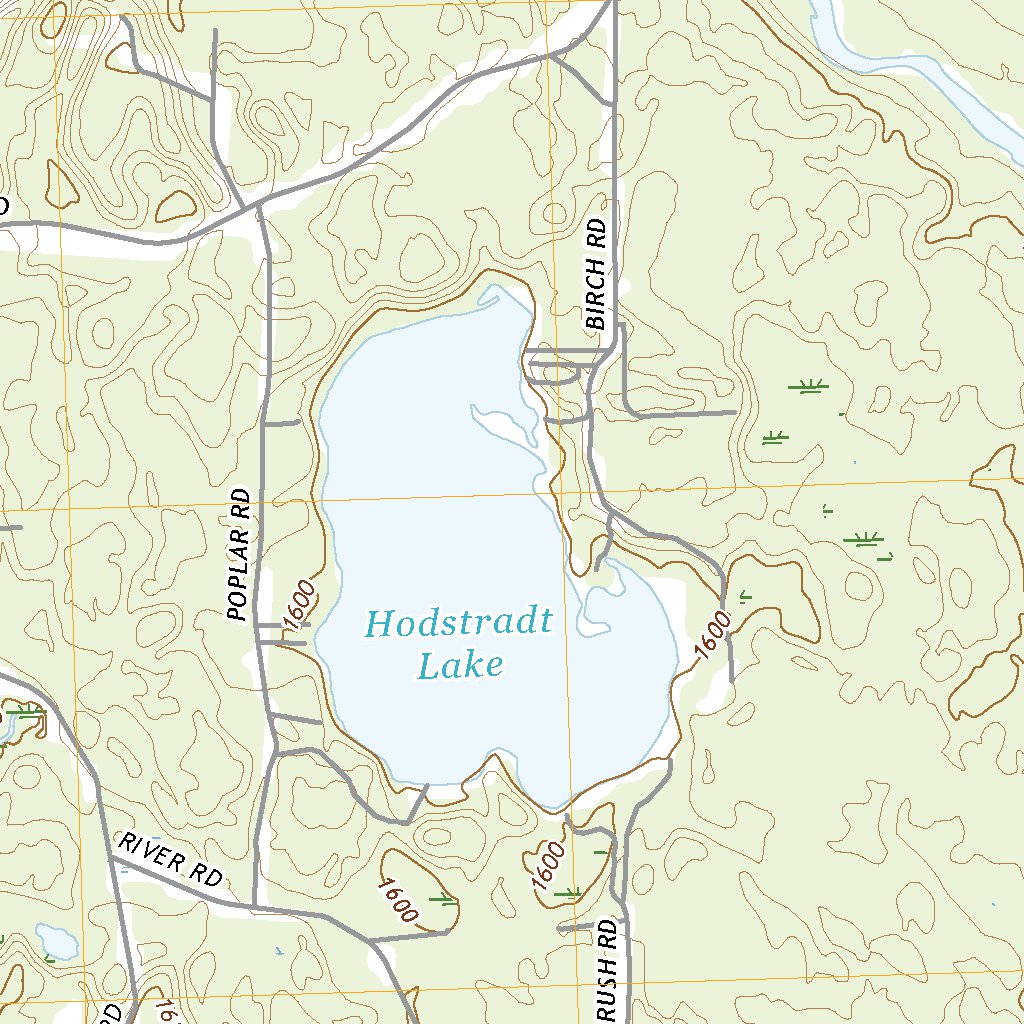 Lake Tomahawk, WI (2022, 24000Scale) Map by United States Geological