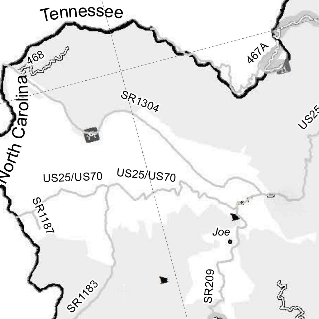 Motor Vehicle Use Map, MVUM, Appalachian District, Pisgah National