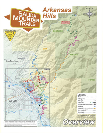 Arkansas Hills Trail System Overview