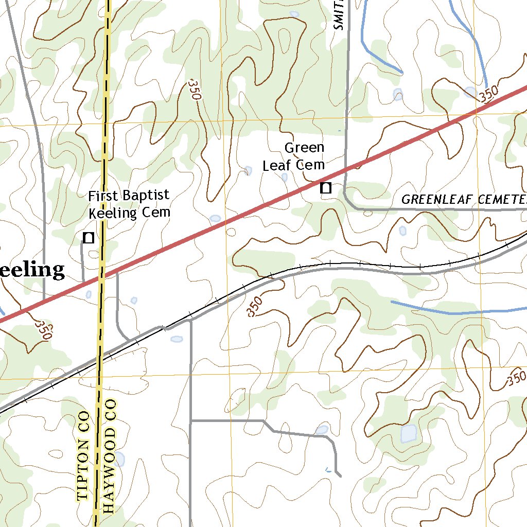 Stanton, TN (2022, 24000Scale) Map by United States Geological Survey Avenza Maps