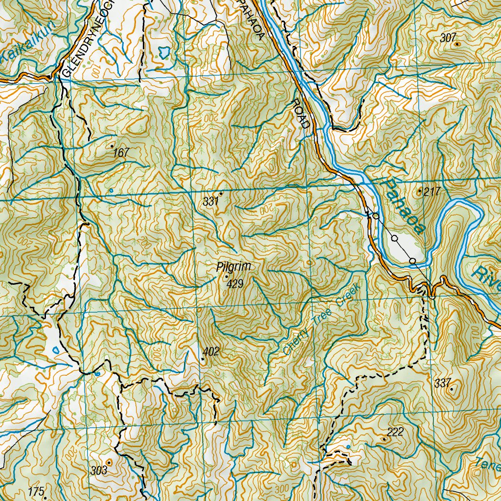 BQ34 Martinborough Map by Land Information New Zealand Avenza Maps