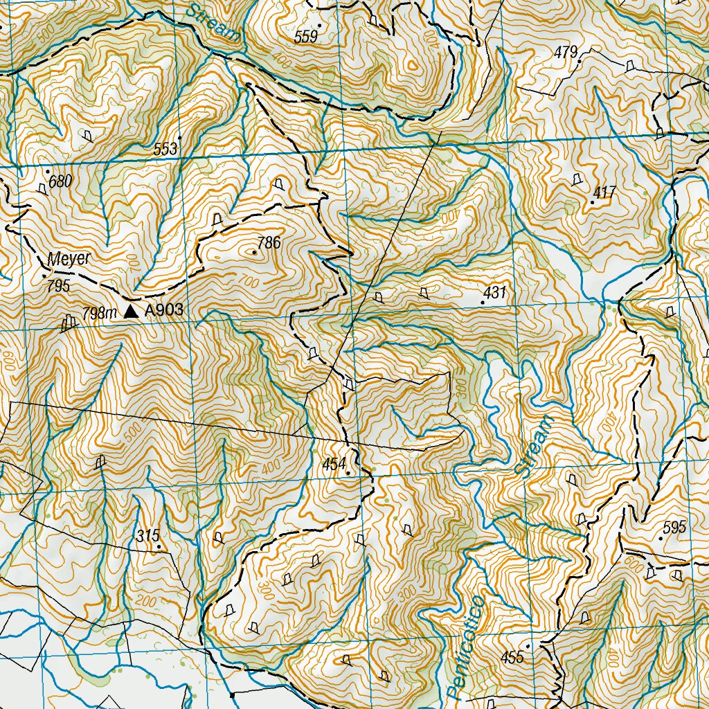CB17 Kurow Map by Land Information New Zealand Avenza Maps