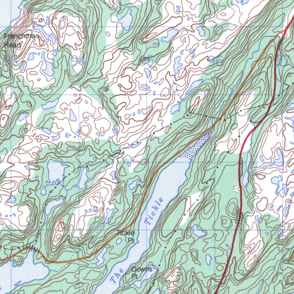 Gaultois, NL (001M12 CanMatrix) Map by Natural Resources Canada