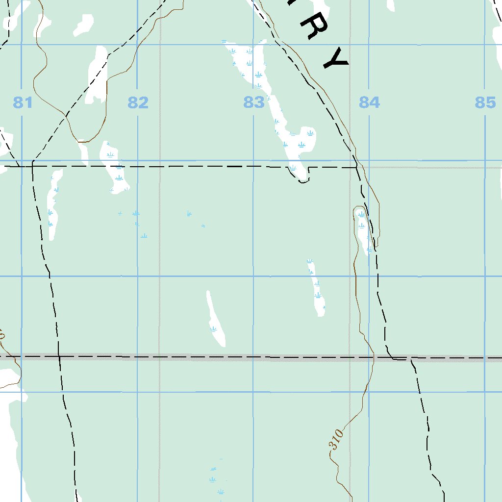 Mccreary, MB (062J14 CanMatrix) Map by Natural Resources Canada