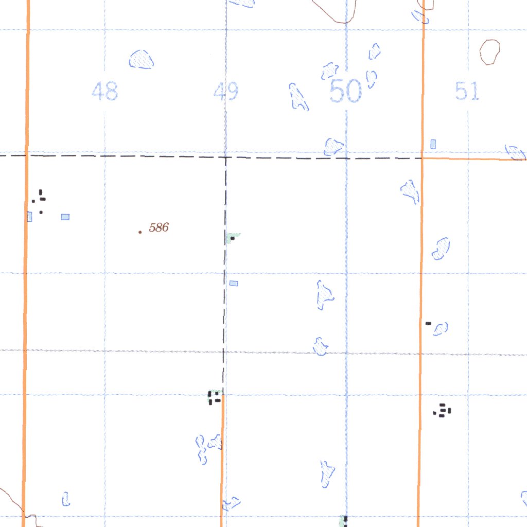 Craik, SK (072P04 CanMatrix) Map by Natural Resources Canada Avenza Maps