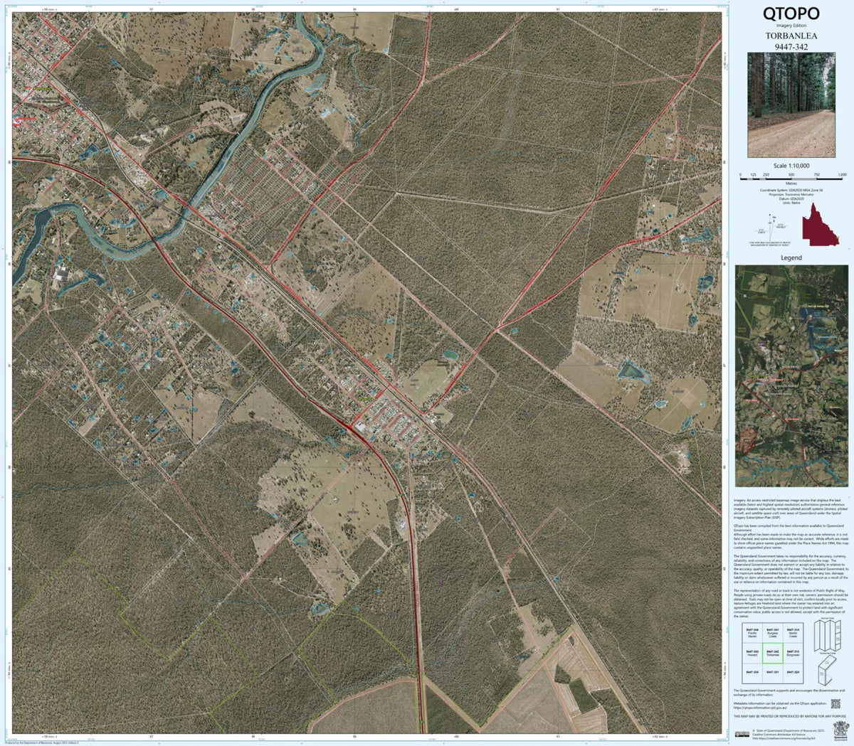 TORBANLEA (9447342i) Map by Department of Resources Avenza Maps