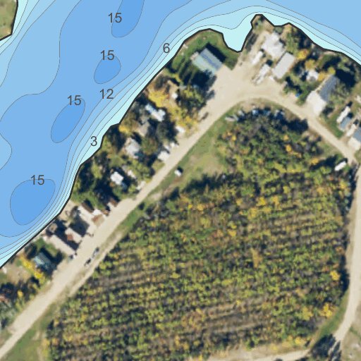 Blacktail Dam Williams County Map by North Dakota Game and Fish