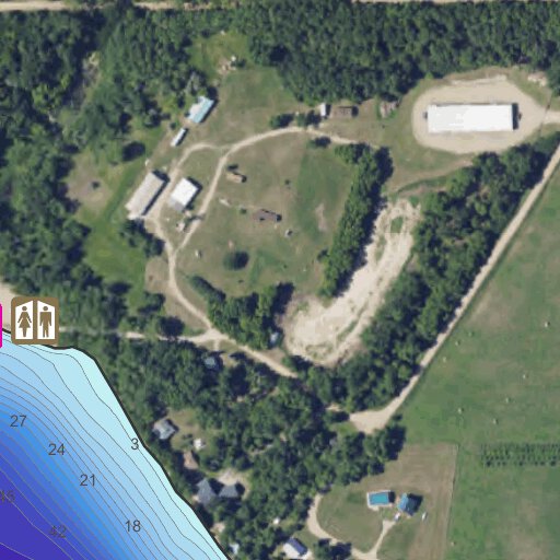 Spiritwood Lake Stutsman County Map by North Dakota Game and Fish