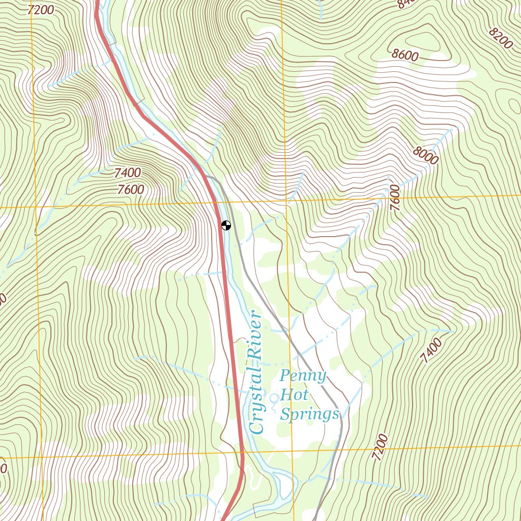 Redstone, CO (2013, 24000-Scale) Map by United States Geological Survey ...