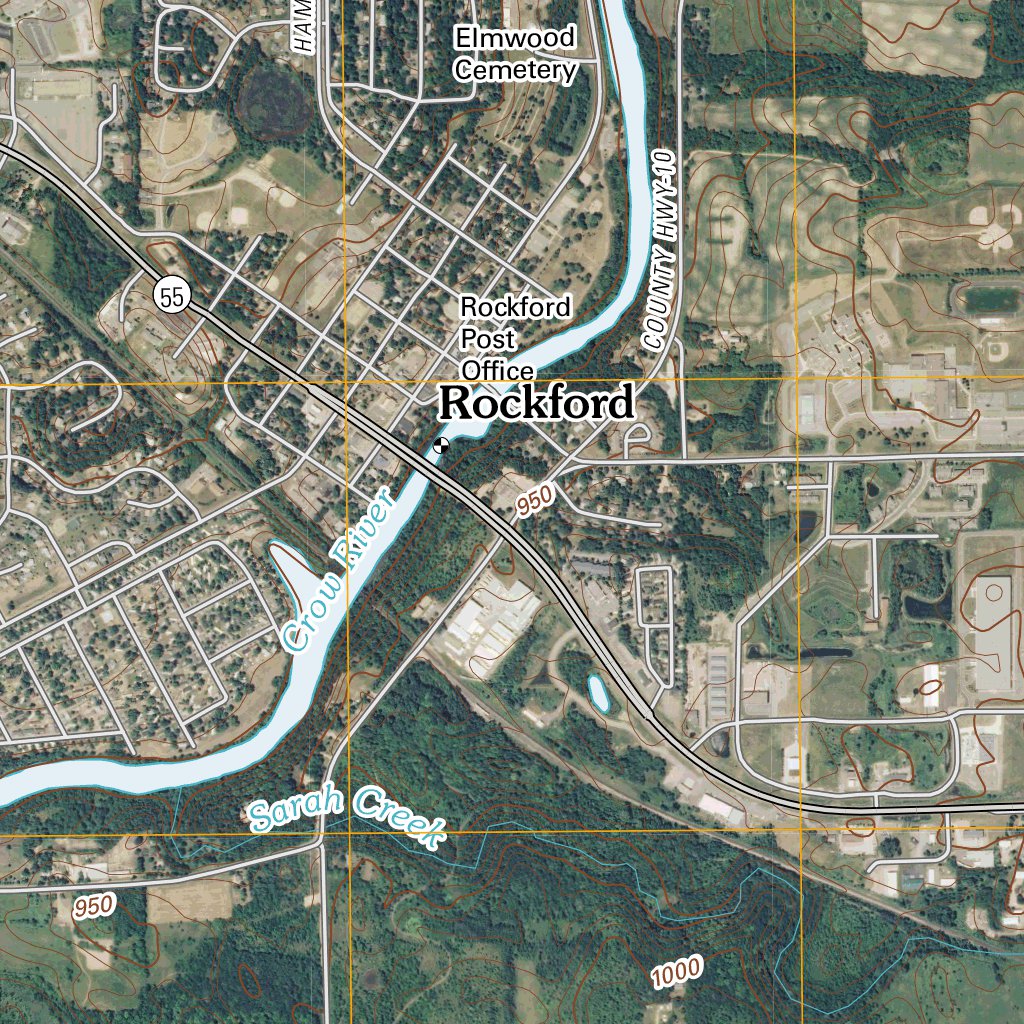 Rockford, MN (2010, 24000Scale) Map by United States Geological Survey Avenza Maps