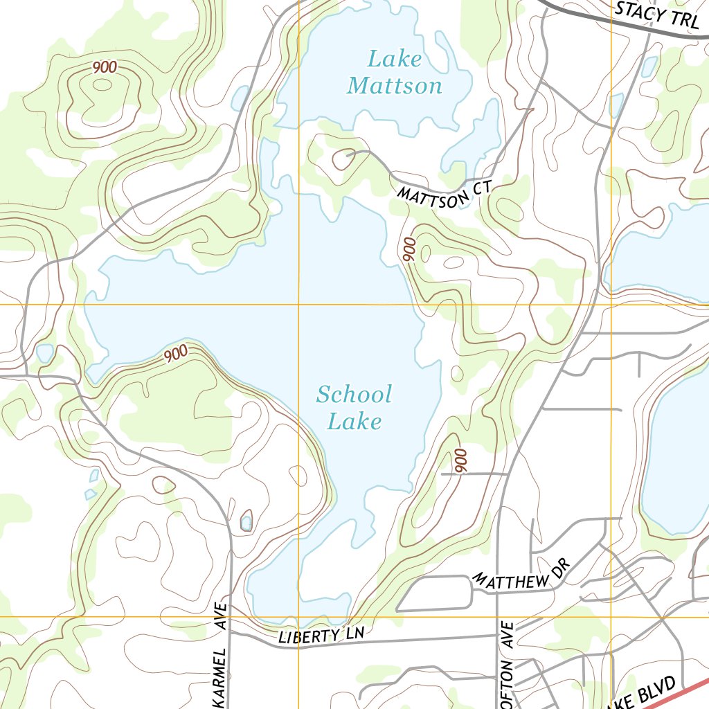 Stacy, MN (2013, 24000Scale) Map by United States Geological Survey