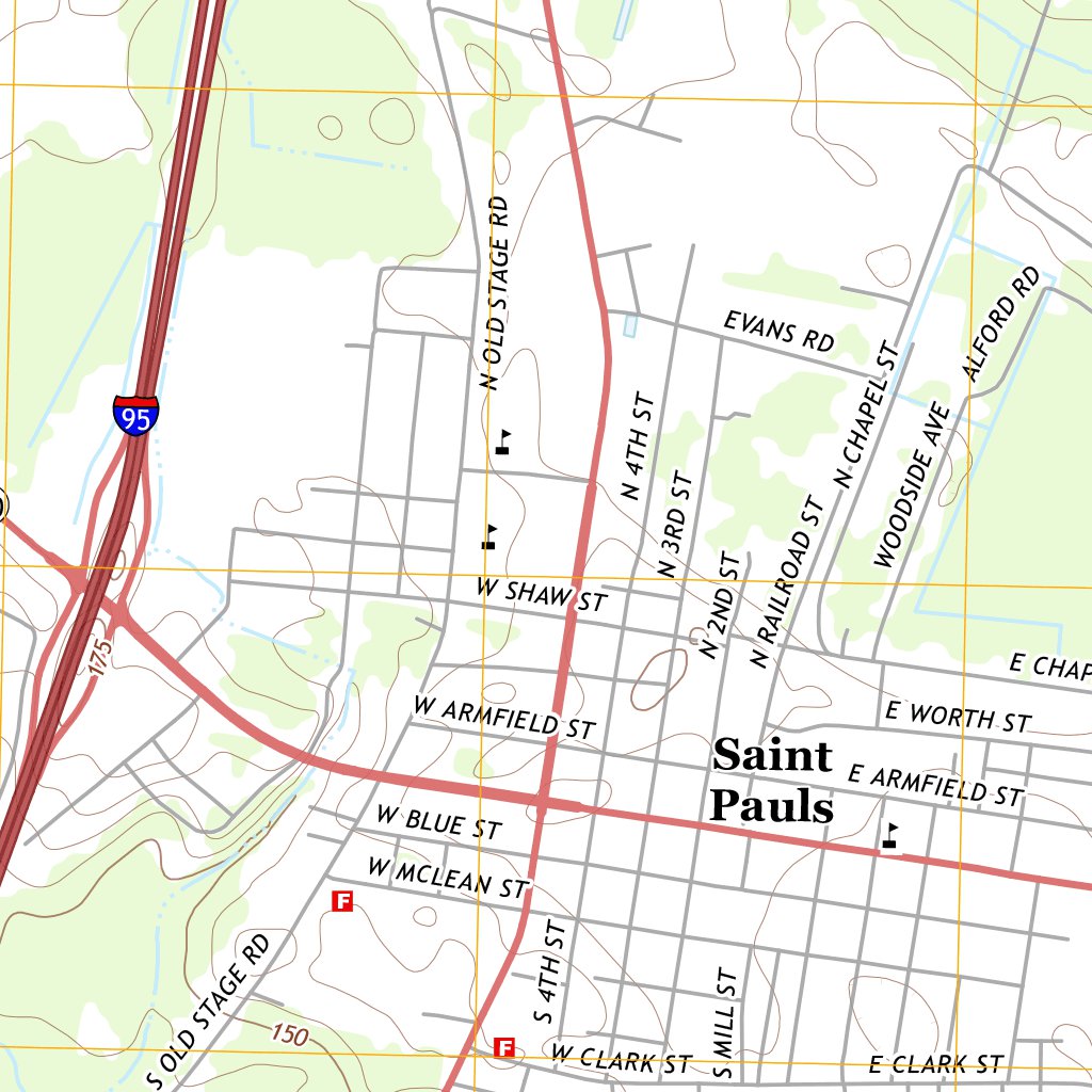 Saint Pauls, NC (2013, 24000Scale) Map by United States Geological