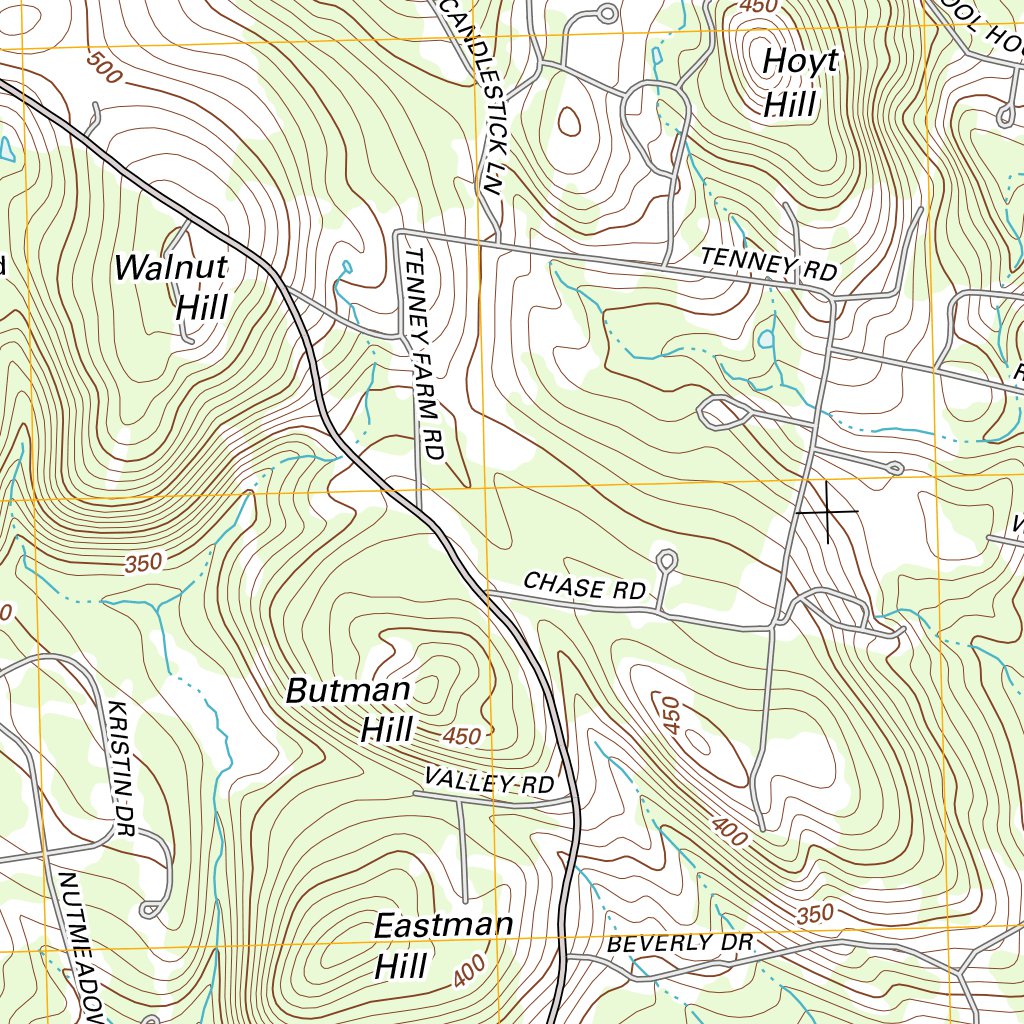 Sandown, NH (2012, 24000-Scale) Map by United States Geological Survey ...