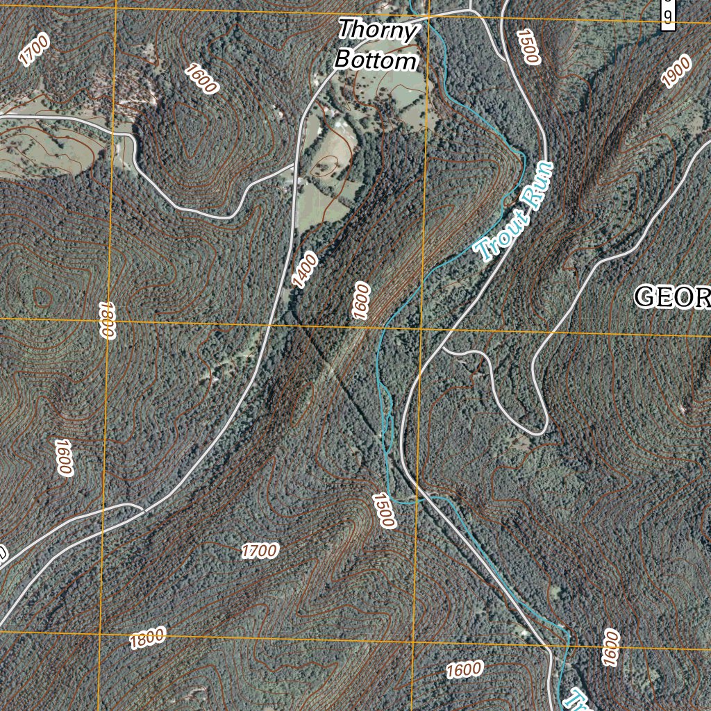 Baker, WV (2011, 24000Scale) Map by United States Geological Survey Avenza Maps