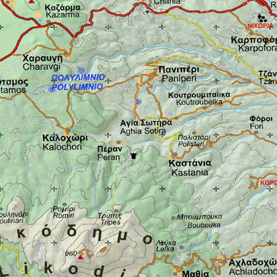 Anavasi editions Messinia, Peloponnese digital map