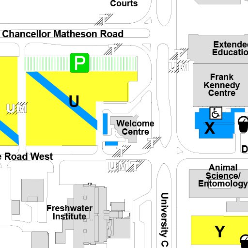 University Of Manitoba Campus Map By Avenza Systems Inc Avenza Maps