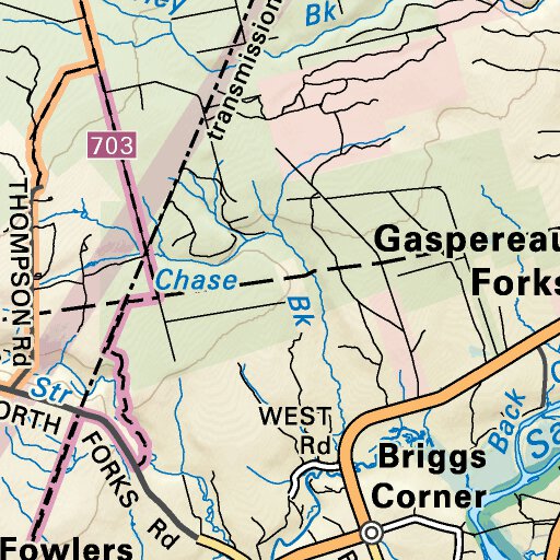 NBNB19 Minto New Brunswick Topo Map by Backroad Mapbooks Avenza Maps