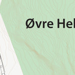 Bergen og Omland Friluftsråd Helleneset friluftslivsområde digital map