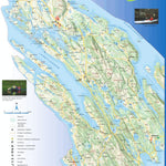 Bergen og Omland Friluftsråd Padleløyper i Lindås digital map