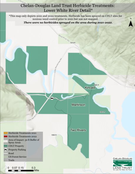 Lower White River Map By Chelan Douglas Land Trust Avenza Maps 1066