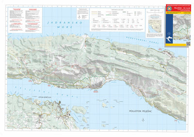 Croatian Mountain Rescue Service - HGSS Poluotok Pelješac digital map
