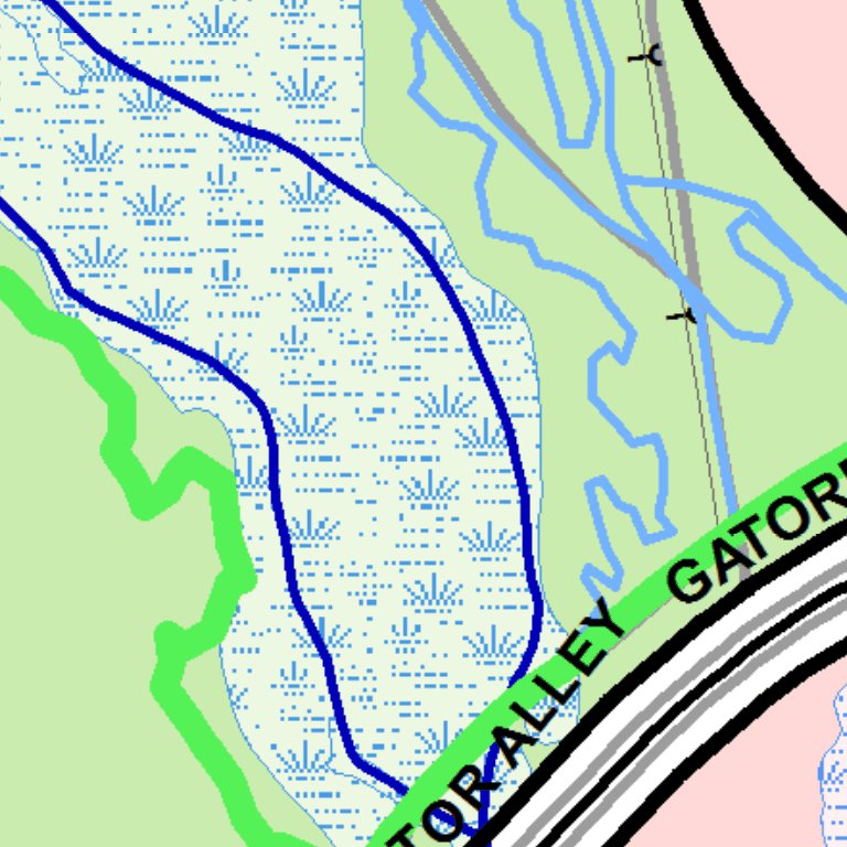 Eglin AFB Timberlake Beginner Bike Trails map by Eglin Air Force Base
