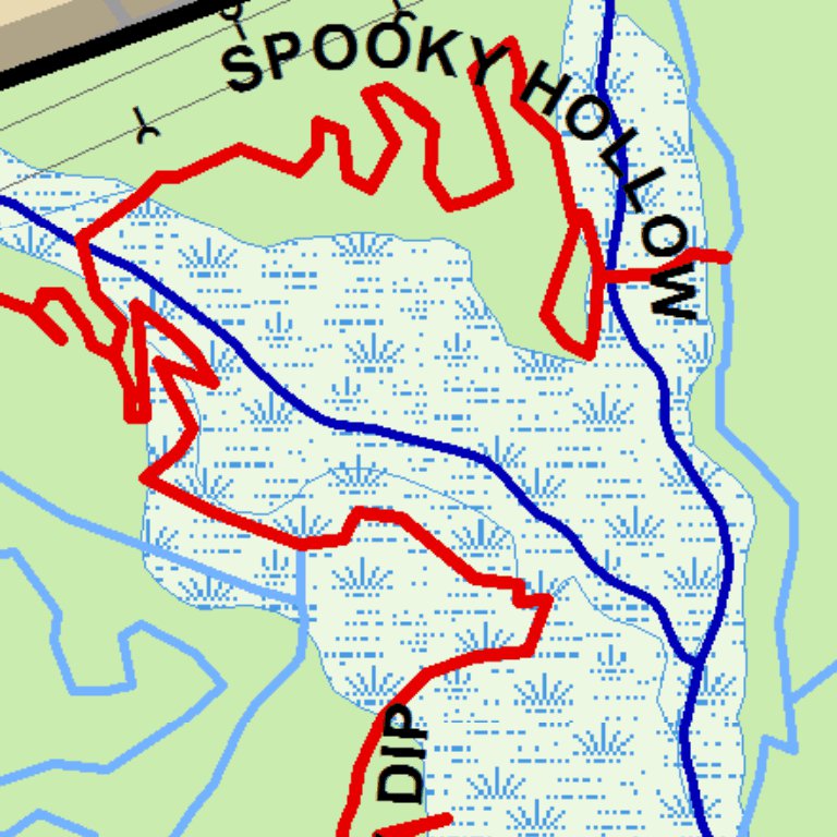 Eglin AFB Timberlake Expert Bike Trails map by Eglin Air Force Base