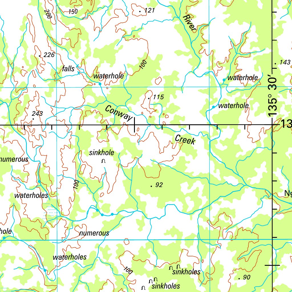 Blue Mud Bay SD53 - 07 Map by Geoscience Australia | Avenza Maps