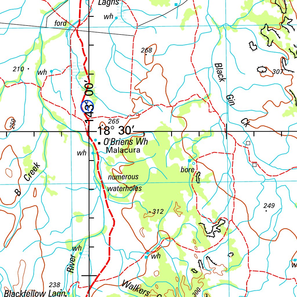 Georgetown SE54 - 12 Map by Geoscience Australia | Avenza Maps