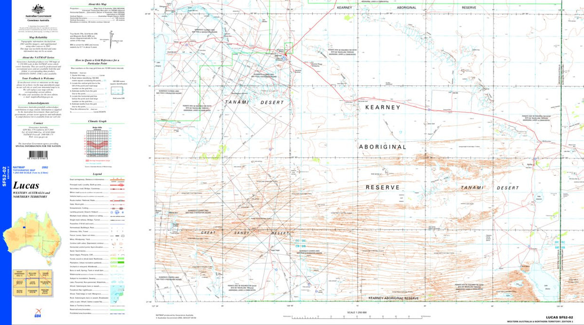 Lucas SF52 - 02 Map by Geoscience Australia | Avenza Maps